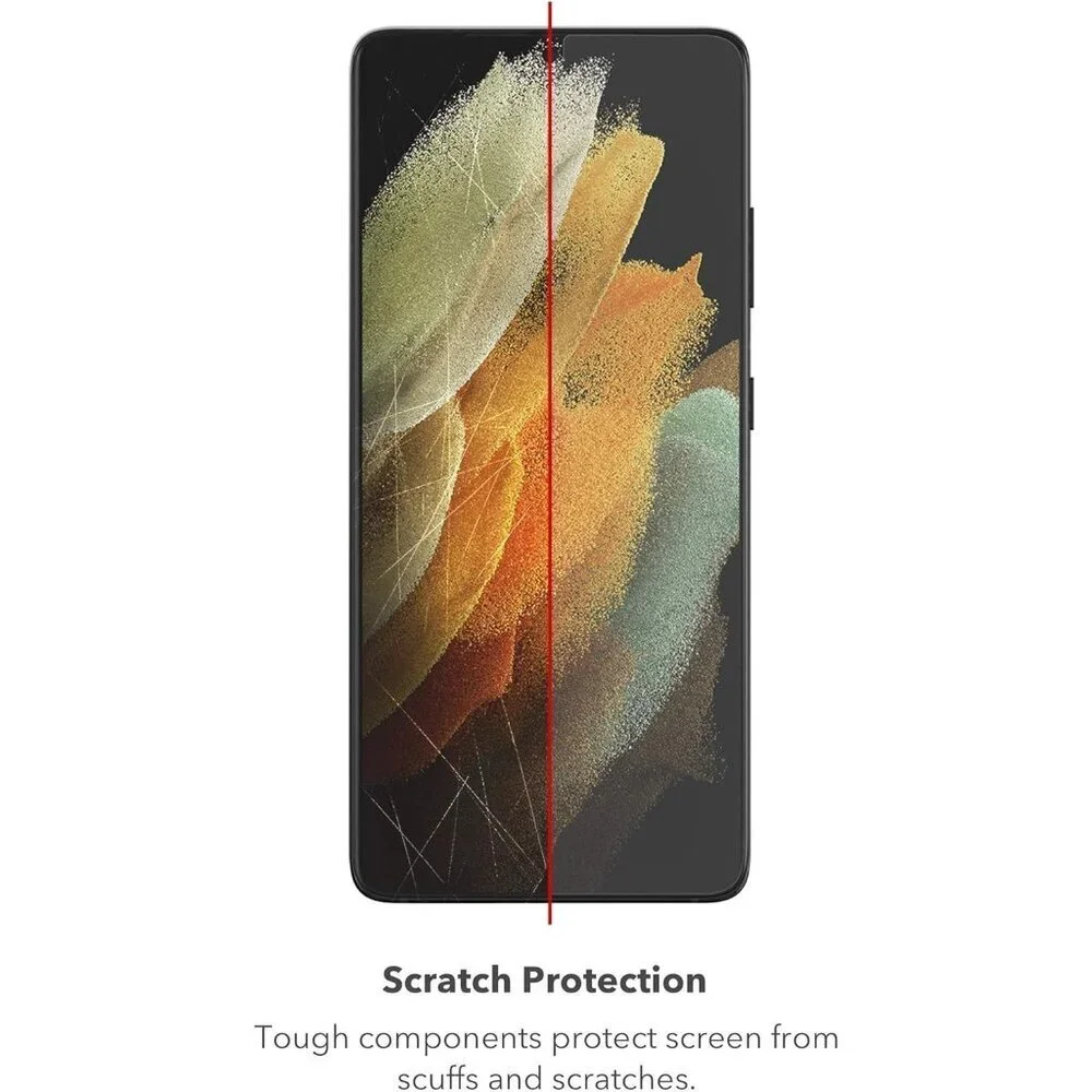 ZAGG InvisibleShield GlassFusion Glass Screen Protector Samsung GS21 Ultra
